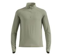 Odlo Zeroweight Warm Half Zip Sweatshirt Verde S Uomo