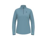 ODLO Zipshirt intimo da donna Besso Mid Layer blu | XL