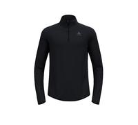 ODLO Zipshirt intimo da donna Zeroweight Warm nero | M