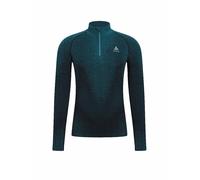 ODLO Zipshirt intimo da uomo Blackcomb blu | S