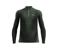 ODLO Zipshirt intimo da uomo Blackcomb nero | S