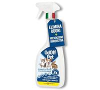 ODOFF PET Elimina Urina Gatto e Cane - Spray Anti Odore per Pipì, Macchie e Cattivi Odori da Tessuti e Superfici - Formula Naturale Probiotica - 750 ml