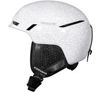 Odoland Casco da Sci per Uomo Donna Ragazzo e Ragazzi, Casco da Snowboard Ruota Regolabile, Ottima Ventilazione, Casco Ski per Sci Pattinaggio Snowboard, Guscio in PC, Bianco Arcobaleno, L