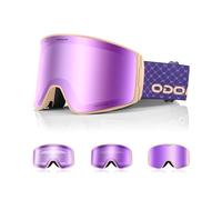 Odoland Occhiali da Sci Fotocromatici per Giornate Soleggiate e Nuvolose Maschera da Snowboard Cilindrici Antiappannamento Protezione UV400 Occhiali da Sci e Snowboard per Adulti Ragazzi Uomo Donna EA