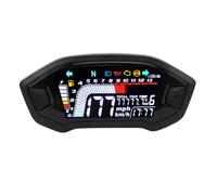 Odometro Per Tachimetro Moto DC 8-12V | Cluster Strumenti Moto Cruscotto Digitale Contagiri Universale Per Moto A 1 2 4 Cilindri REOKIP(Without Sensors)