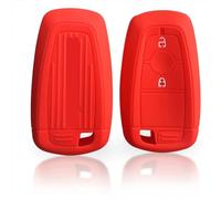 Odongk Portachiavi in silicone per F-ord Ranger per R-aptor Pickup Custodia per chiave telecomando S-mart Accessori per chiave telecomando Shell Fob Protection-Red