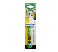 Odontovax Spazzolino Junior 3+ Minions colore Verde, 1 pezzo