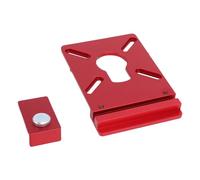 Odorkle Adattatore per Guida Fresatrice in Lega di Alluminio con Fermo, Compatibile con a binario.