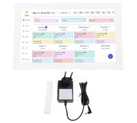 Odorkle Calendario Digitale da Parete con Touchscreen da 15,6 Pollici, Display HD 1080P e Grafico dei Lavori Domestici per gli Orari Familiari (Spina europea)