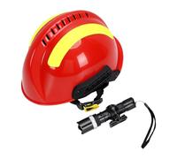 Odorkle Casco di Sicurezza di Salvataggio con Lampada Frontale Staccabile per Operazioni di Salvataggio in Miniera Antincendio in Cantiere