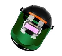 Odorkle Casco per Saldatura Oscurante Automatico con Lente in PET, Copertura Completa per Saldatura MIG, TIG e Ad (PET True Color con 10 fogli protettivi)
