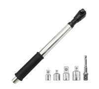 Odorkle Chiave di Prolunga Offset per Trapano Elettrico Adattatore per Avvitatore a Percussione Prolunga di Coppia da 1/2 Pollice con Interruttore Avanti e Indietro Rapido 5 Adattatori