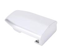 Odorkle Coperchio Cilindro Serratura Porta Cromo Tappo Esterno Clip ABS | Coperchio del cilindro della serratura della maniglia della porta Tappo della serratura esterno cromato Sostituzione clip