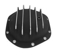 Odorkle Copridifferenziale per 44 in Alluminio Lucidato (BLACK) | Copri differenziale per 44 Copri differenziale in alluminio lucidato 10 bulloni con guarnizione e bulloneria anteriore