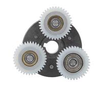 Odorkle Ingranaggio Motore per Bici Elettrica 3 Pezzi, Accessorio per la Sostituzione dello Strumento Dell'attrezzatura della Frizione Dell'ingranaggio del Motore a 36 Denti in Nylon