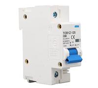 Odorkle Interruttore Automatico DC 1P 80A DC250V Capacità di Interruzione | Custodia in PA66, Fotovoltaico, Montaggio su Guida DIN, Protezione da Sovraccarico e Cortocircuito, Durata Meccanica 10000