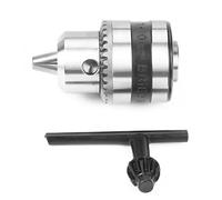 Odorkle Mandrino per Trapano in Acciaio Inox con Chiave, Serraggio da 1,0 | Mandrino per trapano Tipo chiave in acciaio inossidabile con chiave Capacità di serraggio da 1,0 a 10 mm Punta lavorata di