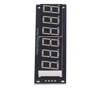 Odorkle Modulo Display a 7 Segmenti a 6 Cifre, 0,56 Pollici, Driver | Scheda PCB, Connessione IO a 2 Pin, Progetti Elettronici Fai-da-te, Punto Decimale, Dimensioni Compatte