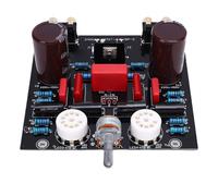 Odorkle Modulo Preamplificatore Valvolare, Scheda di Circuito Preamplificatore PCB 6N1 con Terminali Placcati Oro, Messa a Terra a Punto Singolo, Controllo Tono, Design Plug-in per Utenti Stereo