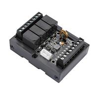 Odorkle Modulo relè Programmabile FX1N 10MR Scheda di Controllo Industriale, Scheda relè Circuito di Temporizzazione CC da 10 a 28 V, Controller PLC Multifunzione Compatto per Controllo Motore di