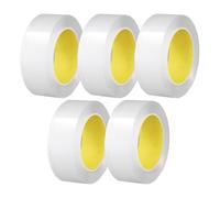 Odorkle Nastro Biadesivo Resistente, Adesivo Acrilico, Nastro di Montaggio Resistente per Ufficio Domestico, 5 Rotoli Lunghi 5 M, Largo 40 Mm, Perfetto per Poster e Decorazioni Murali