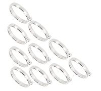 Odorkle Open Frame Pendant Alloy Jewelry Findings 10pcs Round Open Bezel | Risultati di gioielli in lega con ciondolo a cornice aperta 10 pendenti rotondi con castone aperto per la creazione di