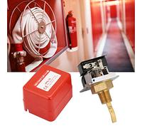 Odorkle Regolatore di Flusso d'acqua con Flussostato a Paletta da 1/2" con Palette Regolabili per Sistemi di Protezione Antincendio HVAC Costruzione in Ottone Configurazioni Multiple di Palette