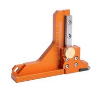 Odorkle Righello per Misurare L'altezza del Misuratore di profondità in Lega di Alluminio 0-50mm per la Misurazione della Lama della Fresa per la Lavorazione del Legno con Scala Esterna