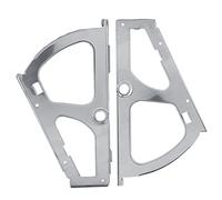 Odorkle Scarpe in Acciaio Inossidabile, Cerniera per Scarpe, Cerniere per Scarpiere, Cerniere per Armadietti, Charniere Meuble A Chaussure, 1 Strato, Argento, Polished