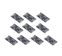 Odorkle Scheda di Ricarica per Batterie NiMH 4S Caricatore per Moduli NiCd Protezione Al Litio PCB di Potenza 10 Pezzi Modulo Caricabatterie NiMH NiCd Scheda PCB Nera Ingresso DC 4,5 V-5, V con