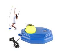 Odorkle Set Base per Palline da Tennis, Resistente Allenatore per la Schiena con Pallina da Tennis con Corda Elastica in Gomma per la Pratica di Una Sola Persona