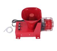 Odorkle Sirena Industriale 180dB Allarme Luminoso Regolabile per Esterno,