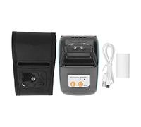 Odorkle Stampante per Ricevute Bluetooth Portatile, 58 Mm 90 Mm/s 203 Dpi | Custodia in Plastica, Batteria da 1500 MAh, USB Tipo C, Compatibile POS, IOS , Negozi di Abbigliamento