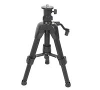 Odorkle Supporto per Treppiede con Rotazione a 360° Supporto Livellante 0,45 M Lega di Alluminio Addensata Telescopica con Livella a Bolla Stabilizzatore a 3 Vie per Misurare gli Strumenti di Layout