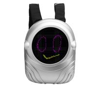 Odorkle Zaino LED Programmabile con Controllo App Zaino da Moto Rigido con Schermo a Colori 48x48 di Grande capacità