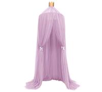 Odot Baldacchino per Letto Bambina, Letto Baldacchino Culla Ereditiera, Morbido e Leggero Tenda Contro le Punture di Zanzara per Lettino, Culla, Decorazione (Viola)