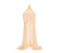 Odot Baldacchino per Letto Bambina, Letto Baldacchino Culla Ereditiera, Morbido e Leggero Tenda Contro le Punture di Zanzara per Lettino, Culla, Decorazione (Cachi,10#(Spessore))