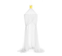 Odot Baldacchino per Letto Bambina, Letto Baldacchino Culla Ereditiera, Morbido e Leggero Tenda Contro le Punture di Zanzara per Lettino, Culla, Decorazione (Bianco,10#(Spessore))