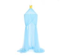 Odot Baldacchino per Letto Bambina, Letto Baldacchino Culla Ereditiera, Morbido e Leggero Tenda Contro le Punture di Zanzara per Lettino, Culla, Decorazione (azzurro,7#(Sottile))