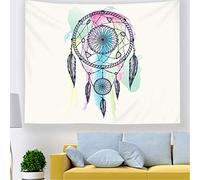 Odot Boemia Arazzi da Parete, Tapestry Wall Arazzo da Parete Murale Adatto Anche Come Tablecloth Telo da Spiaggia Tappeto Decorazione Domestica (130x150cm,Acquerello)
