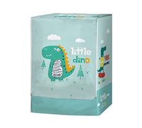 Odot Copri Lavatrice Esterni, Coprilavatrice da Esterno Impermeabile, Copertura per Lavatrice e Asciugatrice con Aperture Frontali, Antipolvere Anti Sunlight (M-capacità 8~10kg,Dinosauro Verde)