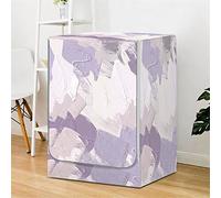 Odot Copri Lavatrice Esterni, Coprilavatrice da Esterno Impermeabile, Copertura per Lavatrice e Asciugatrice con Aperture Frontali, Antipolvere Anti Sunlight Antimacchia (Pigmento,L)