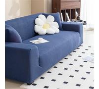 Odot Copridivano 4/3/2/1 Posti, Jacquard a Spina di Pesce Copridivano Elasticizzato Universale, Copri Divano AntiGraffio, Copri Divano con Braccioli, Fodera Divano Lavabile (1 Posto,Blu Navy)