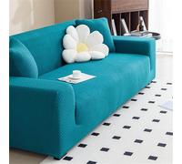 Odot Copridivano 4/3/2/1 Posti, Jacquard a Spina di Pesce Copridivano Elasticizzato Universale, Copri Divano AntiGraffio, Copri Divano con Braccioli, Fodera Divano Lavabile (2 posti,Turchese)