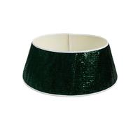 Odot Gonne per Albero di Natale 120-150cm, Copri Base per Albero di Tessuto di Peluche per la Base dell'Albero Decorativa per Alberi Artificiali di Medie Dimensioni (LP25 Verde,55x72x24cm)