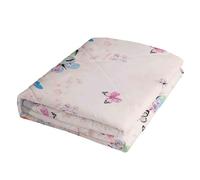 Odot Trapunta Estiva Letto Singolo Matrimoniale Una Piazza e Mezza, Minimalista Trapunta Leggera Matrimoniale Piumino Estivo Traspirante e Morbido Coperta Copriletto Trapuntato (Farfalla,180x200cm)