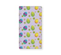 Odot Uova di Pasqua Lenzuolo 130x70cm con Angoli per Lettino Bambino,Lenzuola Carrozzina Lenzuola da Lettino Neonato Morbido Lenzuola per Culla per Bambine e Ragazzi (Uova di Pasqua)