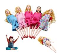 Odoukey 5 Pezzi di Bambola Incinta da 12 Pollici con Bambino nella Pancia, Accessori per la casa delle Bambole della Madre Incinta con articolazioni mobili