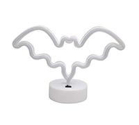 Odoukey Night Night Light Bat Pat LAMPATTURA LAMPAGNO LAMPAGNO USB Servi da Tavolo USB Luce con Rosso Base