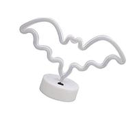 Odoukey Night Night Light Bat Pat LAMPATTURA LAMPAGNO LAMPAGNO USB Stiprolo del Tavolo USB Luce con Blu di Base